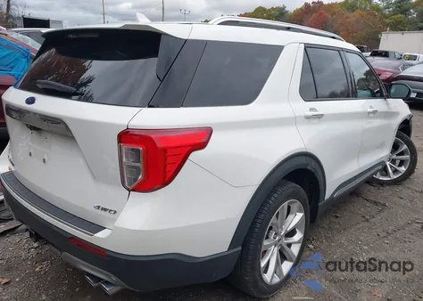 2022 Ford Explorer Platinum из США, поврежденный, VIN 1FM5K8HC0NGB87845